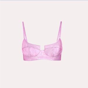 The Mighty Company Lamb Leather Bra size Medium